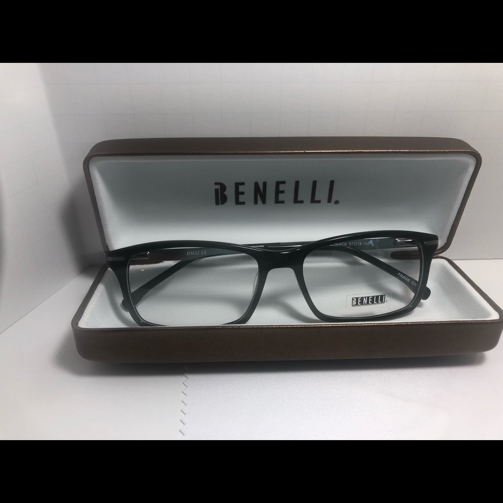 Benelli Eyeglass 16323 Color Black Size 57-18
